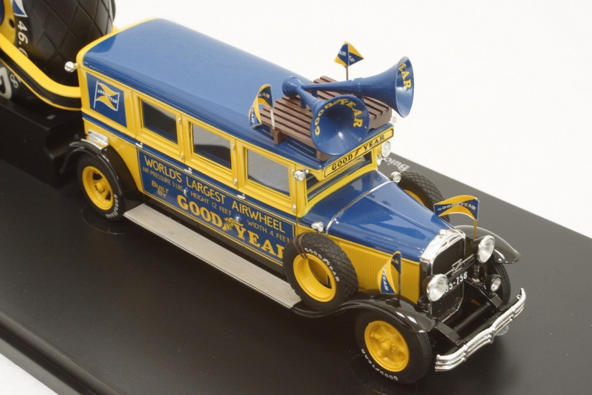 Buick Goodyear Airwheel Promotion Bus, 10012, AutoCult 1:43 Buick Goodyear Airwheel Promotion Bus, 10012, AutoCult 1:43