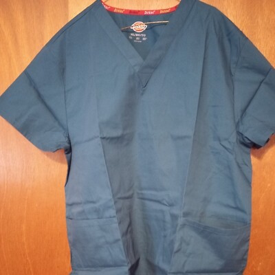 dickies scrubs Caribbean Blue Top-86706, Cargo Pants 86206 XL | eBay