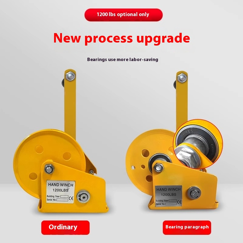 Manual Hand Winch Bi-directional Self-locking Small Automatic Brake Winch - 第 17/24 張圖片