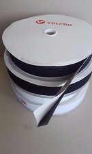 50MM 2" WHITE / BLACK HOOK OR LOOP VELCRO� BRAND SELF ADHESIVE STICKY TAPE PS14