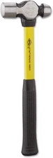 Nupla M-24 24oz Machinist's Ball Pein Hammer 	Drop forged carbon steel head USA