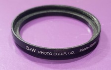 49mm-52mm Step Up Filter Ring Adapter Made by S W Photo Equip Co.