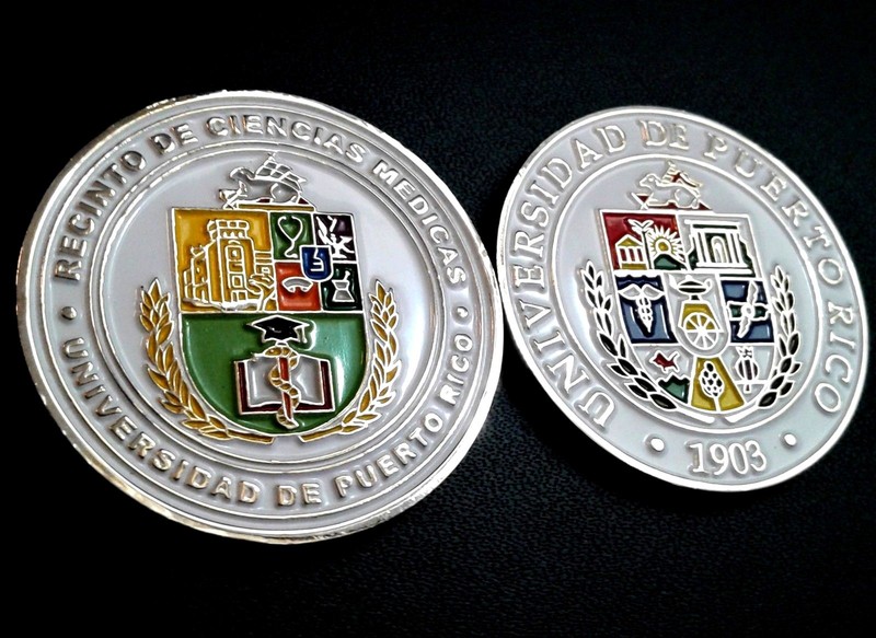 UNIVERSIDAD PUERTO RICO CIENCIA MEDICA Medical School Medalla moneda ficha token