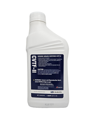 Subaru CVTF-II CVT Transmission Fluid (8 Quarts) - SOA427V1660
