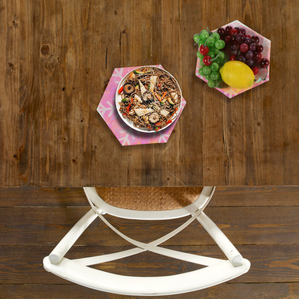 Party Tableware Xmas Dessert Buffet Plates Christmas Paper Plates eBay