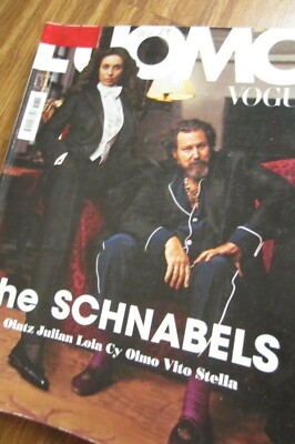 L`UOMO Vogue Italia 7/2007 JULIAN SCHNABEL Deborah Turbeville PHARRELL WILLIAMS