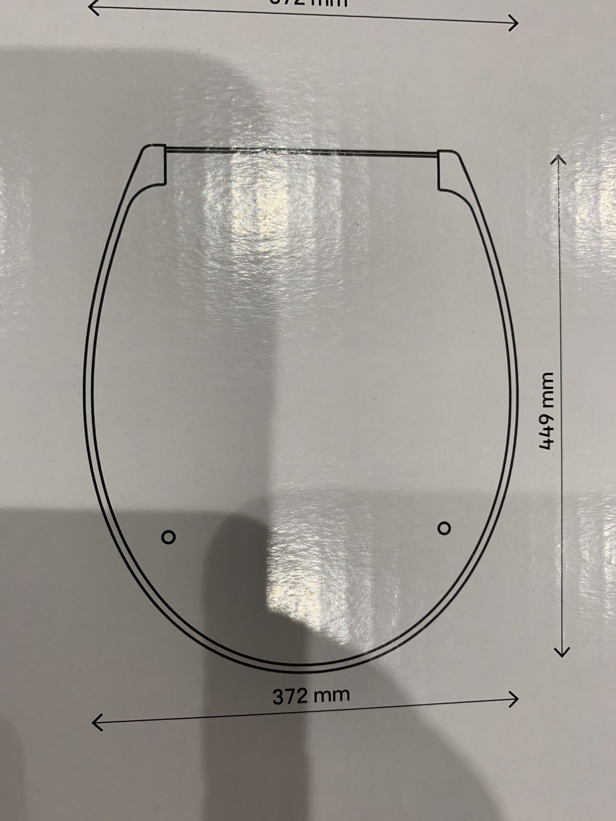 B&Q White Soft Close Toilet Seat Brand New In Box eBay