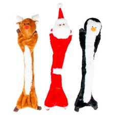 Duvo+ Hundespielzeug Xmas Kuscheltier 55cm Pl&uuml;sch Quietscher f&uuml;r Hunde