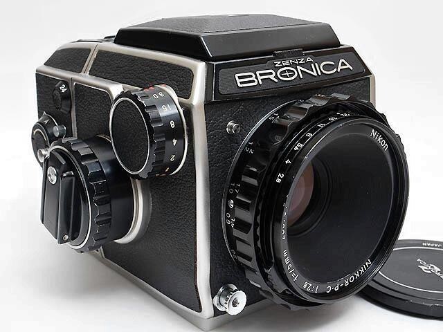 ZENZA BRONICA EC + NIKKOR-P 1:2.8 f=75mm / ゼンザ ブロニカ 中判