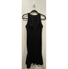 ZARA Black Sleeveless Zipper Back Mini Dress Size 4