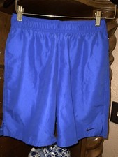 Boys Blue Nike FitDry Lined Size Small Shorts