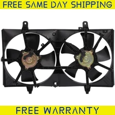 For 2002-04 04 -08 Nissan Altima Maxima Radiator Condenser Cooling Fan Assembly