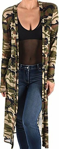 camouflage duster coat