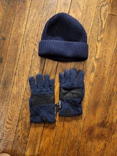 youth boys size small winter beanie and gloves set