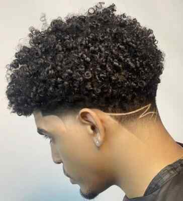 Nice 12mm Curly Men Toupee Human Hair Durable Thin Skin Full Pu Base Male Wig