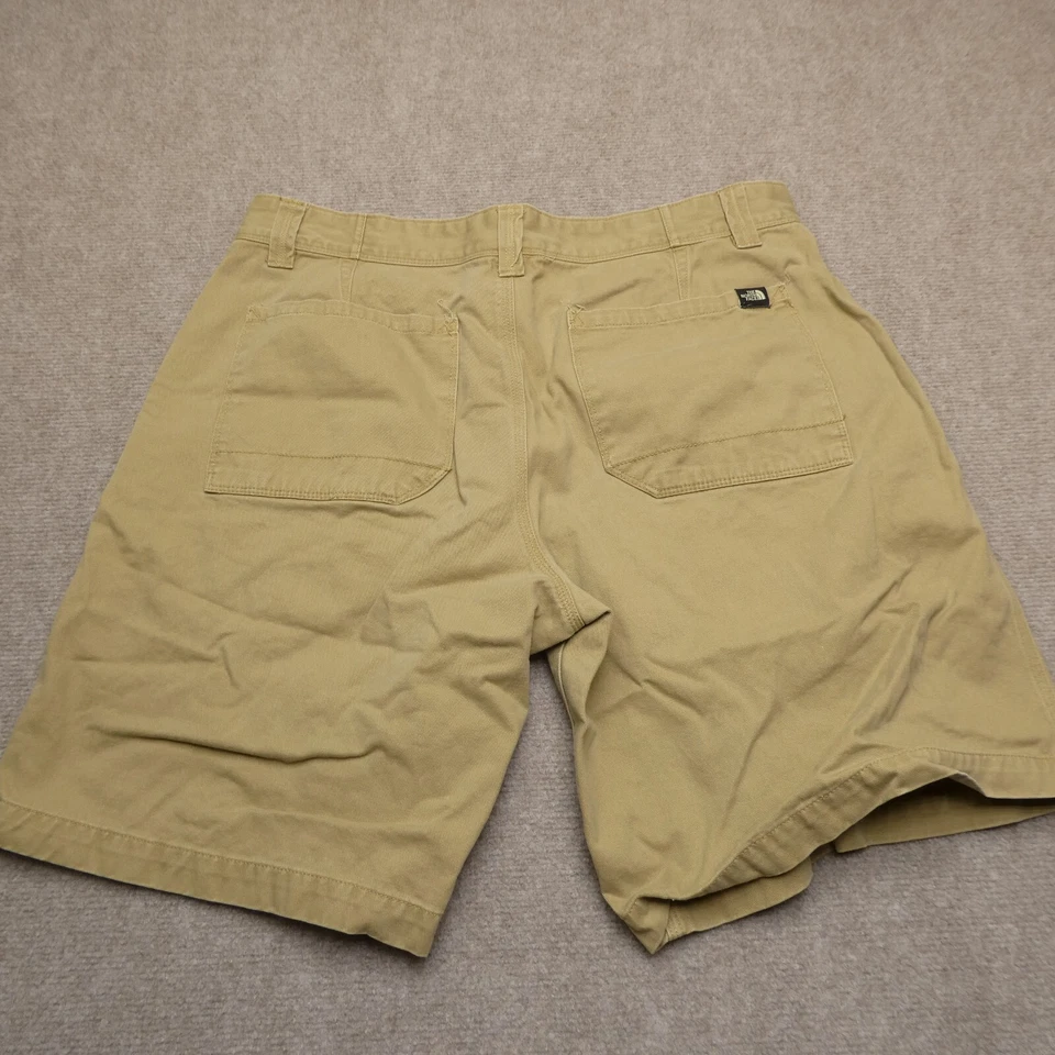Pantalones Cortos The North Face Talla 36 Estilo Chino Algodón Lona Tostado Caqui Pesca Senderismo Foto 4 de 4