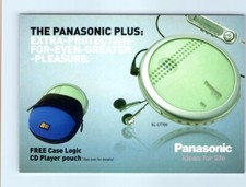 Postcard - Panasonic SL-CT700 Portable CD Player