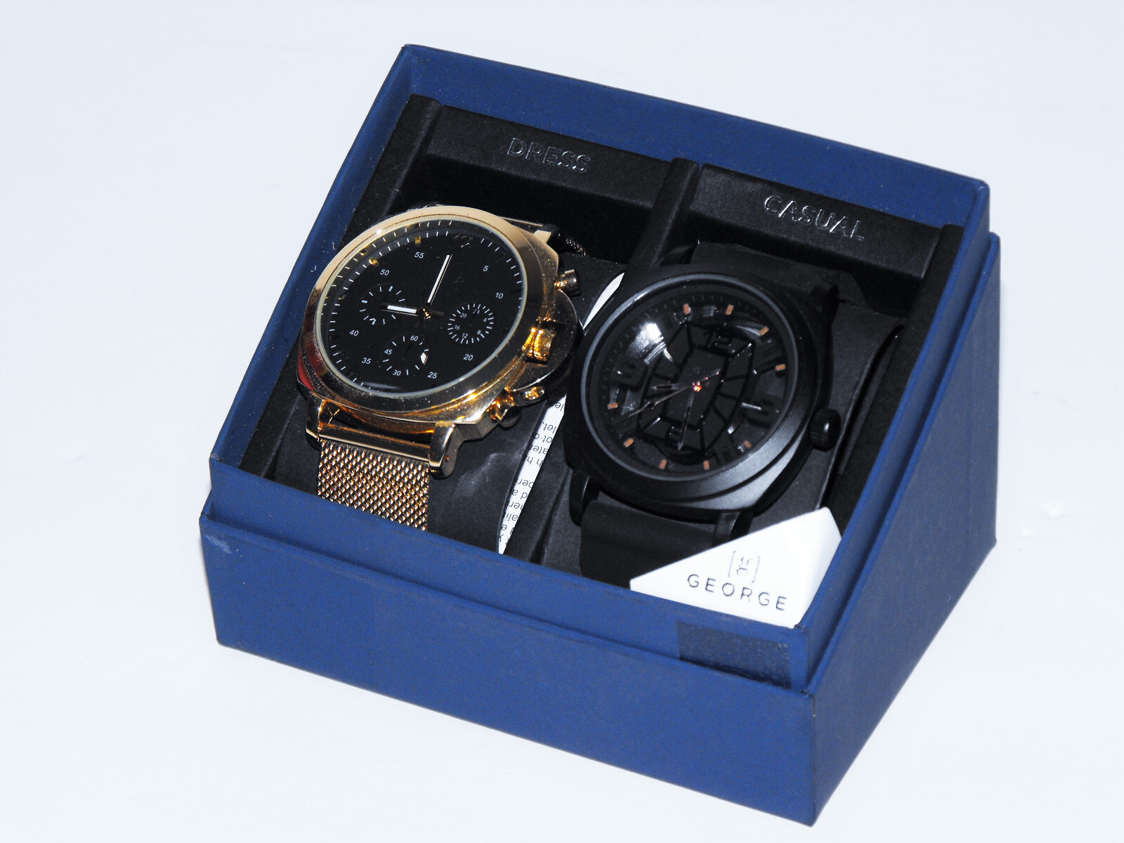 Men's George Watch Set of 2 Dress and Casual - Analog Quartz - for sale ...