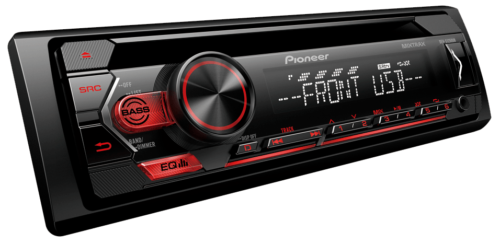 Pioneer DEH-S1250UB Single DIN USB AM/FM Radio CD Player Receiver NO BLUETOOTH - Afbeelding 1 van 6