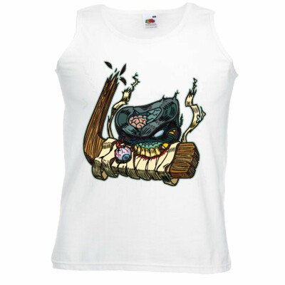 Tank Top MONSTER BEIST IN EISHOCKEYSCHLÄGER EISHOCKEY EISHOCKEYSPIELER EISHOCKEY