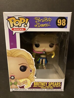 Funko POP! Rocks Britney Spears #98 Slave 4 U Vinyl Figure 
