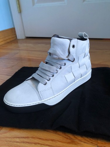 lanvin reflective sneakers