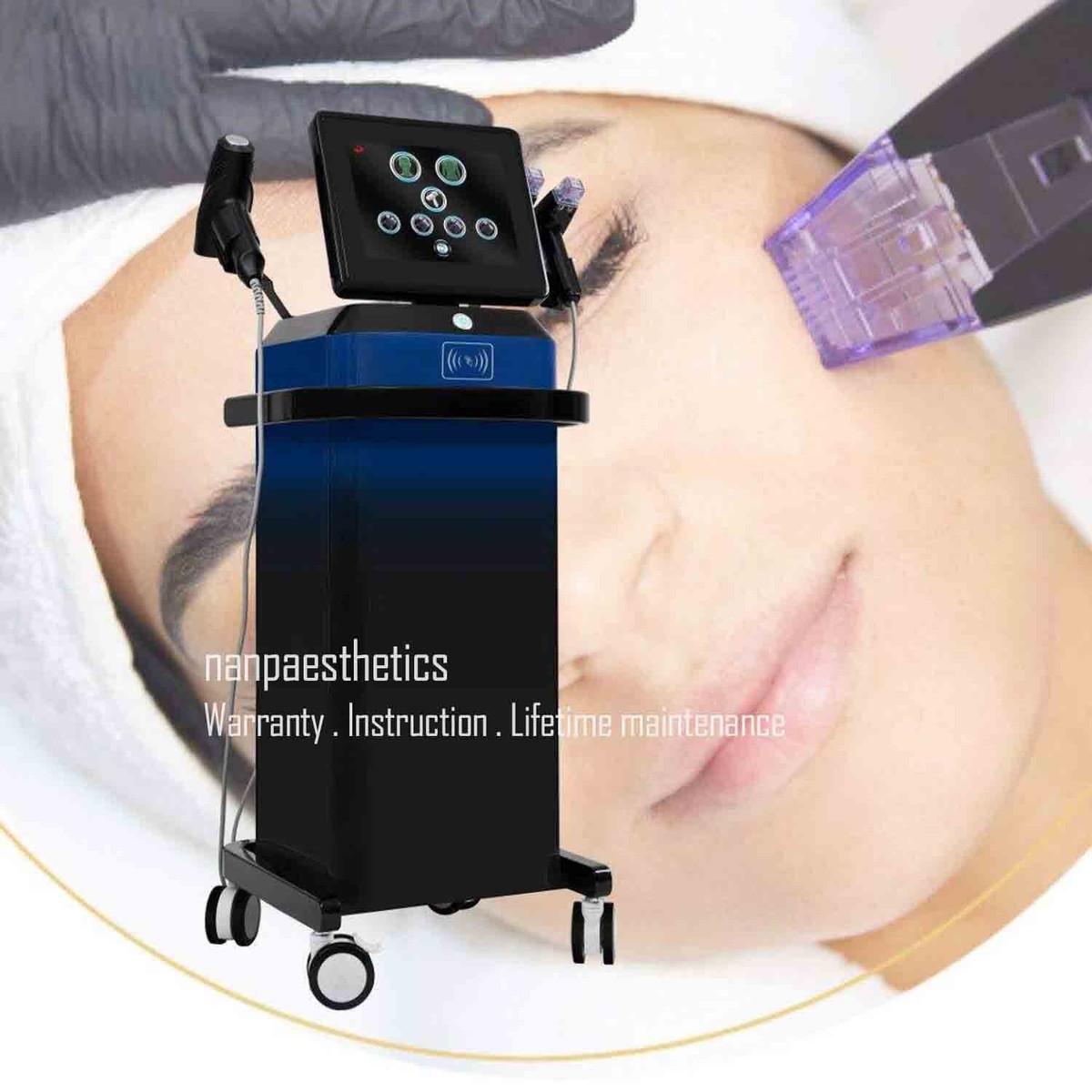 Morpheus 8 Fractional Gold Radio Frequency Skin Tightening Machine