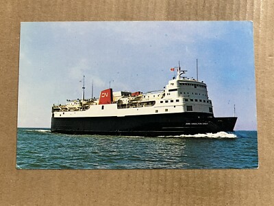 Postcard Canada CN Ferry Boat John Hamilton Gray Cape Tormentine New Brunswick