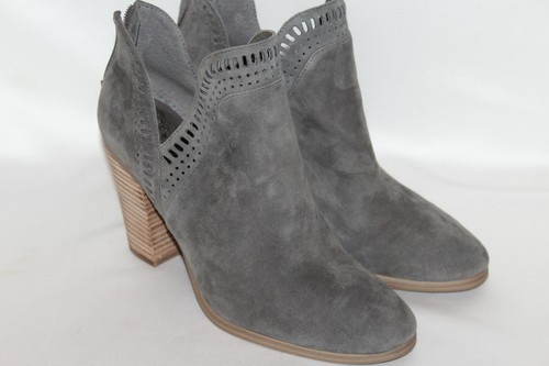 VINCE CAMUTO Gray Nubuck Suede FILEANA 