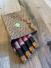 LOT OF 4 BUSSMAN FUSETRON FRS-R 1 DUEL ELEMENT TIME DELAY RK5 FUSES