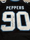 Julius Peppers Signed Carolina Panthers Authentic NFL Nike Black Jersey With COA