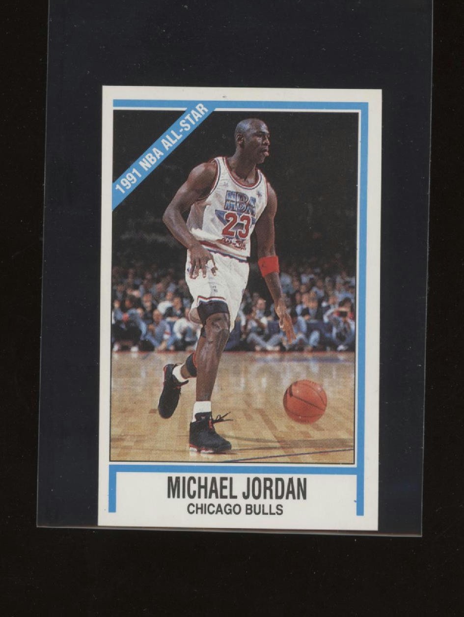 1991-92 Panini Stickers #96 Michael Jordan