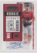 2020 Panini Contenders Rookie Ticket 2 Tres Barrera #141 Auto 0w8