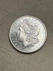1890-S Morgan Silver Dollar Coin, Near Gem BU Lustrous Blazer! KD