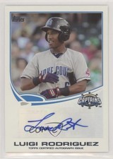 2013 Topps Pro Debut Auto Luigi Rodriguez #PDA-LR Auto 8ju