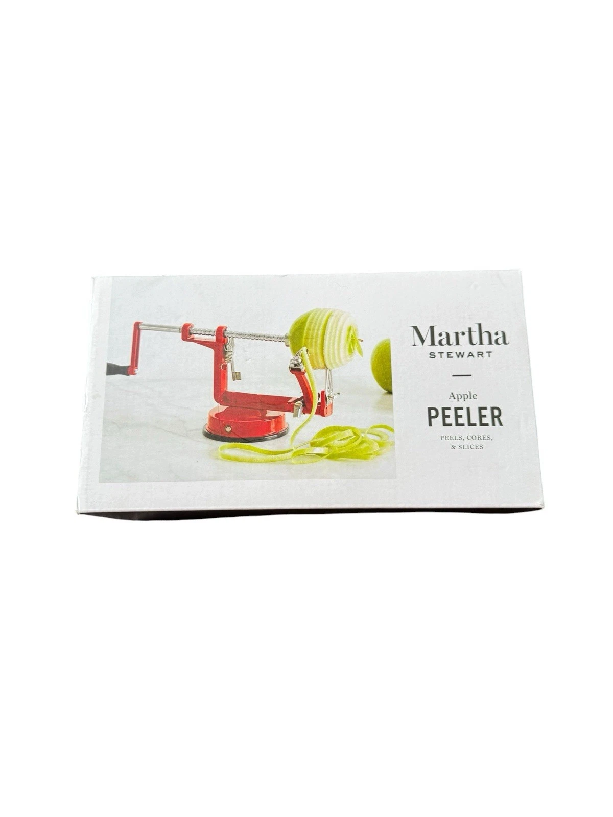 Martha Stewart Collection Apple Peeler Slicer Corer Stainless Steel Spiralizer