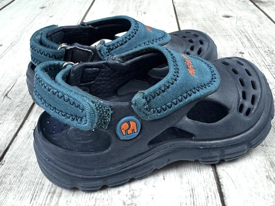 Zapatos Elefanten Bebé Niño Jugar Cocodrilo EUR Talla 24 EE. UU. 8 Azul Foto 3 de 4