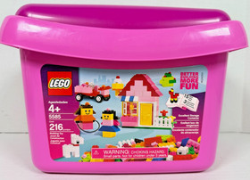 LEGO (5585) Pink Brick Box: 2 Complete Sets, Some Sealed Bags Manual (-1 piece)