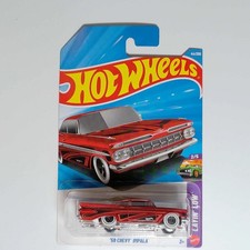 Hot Wheels '59 CHEVY' IMPALA Red HW LAYIN' LOW 2/5 2026 A Case