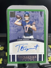 2024 Panini Donruss - Signature Series Tyson Bagent #SSE-TBA Green /25 (AU)