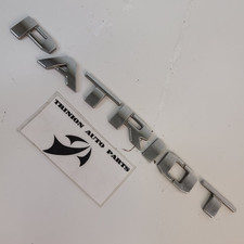 2007-2016 Jeep Patriot Door Emblem Nameplate Logo Letters Chrome Oem 2007-2016 Jeep Patriot Door Emblem Nameplate Logo Letters Chrome Oem