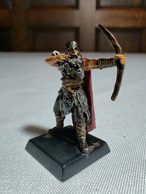Rare GW MESBG Lord of the Rings Dunland Bowman OOP Metal D&D Warhammer Viking