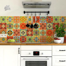 - Stickers Tiles Kitchen Bathroom Tiles Stickers PVC Waterproof Anti-Frost