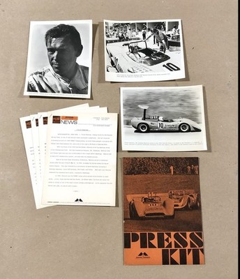 Vintage Simoniz Special Press Kit Chuck Parsons 