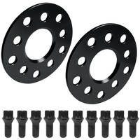 SCC Spurverbreiterung 10Mm 2X5Mm 5X120 FüR 2Er BMW F22 + F23 Cabrio + Schrauben