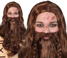 VIKING WIG AND BEARD