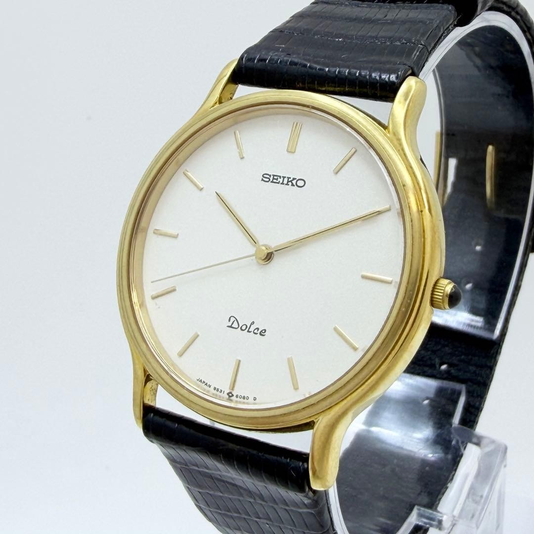 Dolce Watch Men's 9531-603A 31mm Gold SEIKO Quartz - vintagewatches.pk