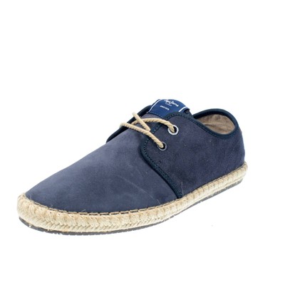 Pepe Jeans Tourist Classic - Espadrilles Blau - Herren Schuhe Sneaker