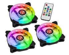 RAIJINTEK ‎0R40B00112 PC Gehäuselüfter, RGB Fans, 120mm, 3stk