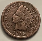 1895 Indian Head Cent — Corrosion JC1559